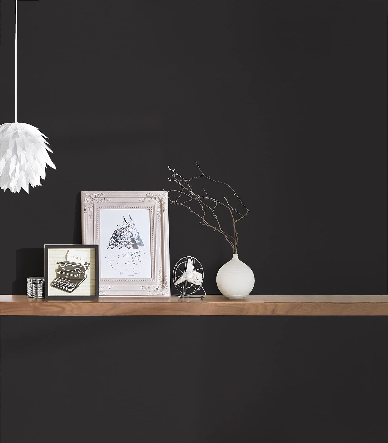 Livingwalls Plain Wallpaper Metropolitan Stories Non-Woven Lola - Paris 10.05 m x 0.53 m Black Made in Germany 369322 36932-2 - Image 5