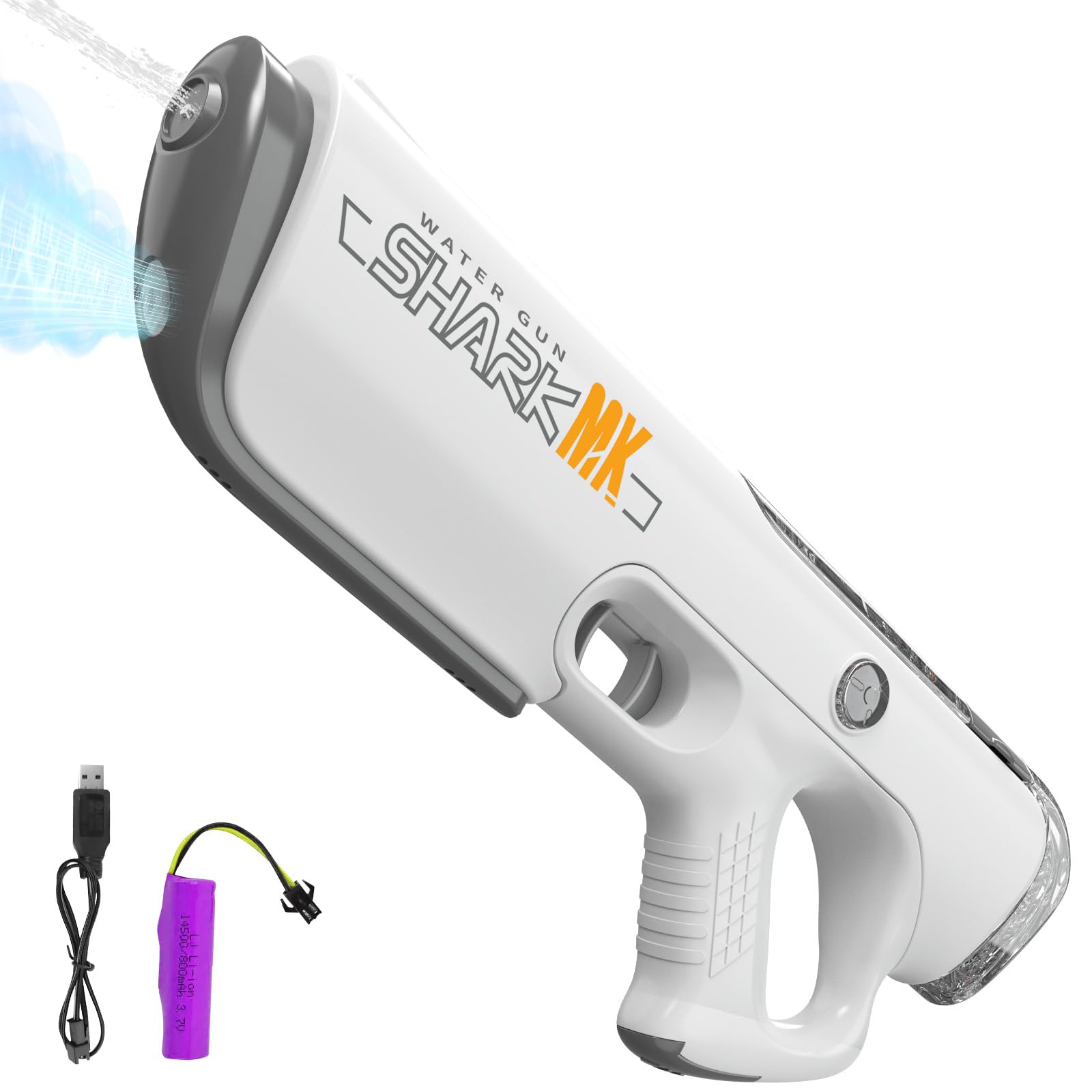 Electric Water Gun for Kids & Adults, Automatic Water Reload,Lightweight Design Shooting Over 250 Blasts Water Blaster Squirt Guns Up to 32 FT Long Range, Summer Outdoor Beach Party Toys