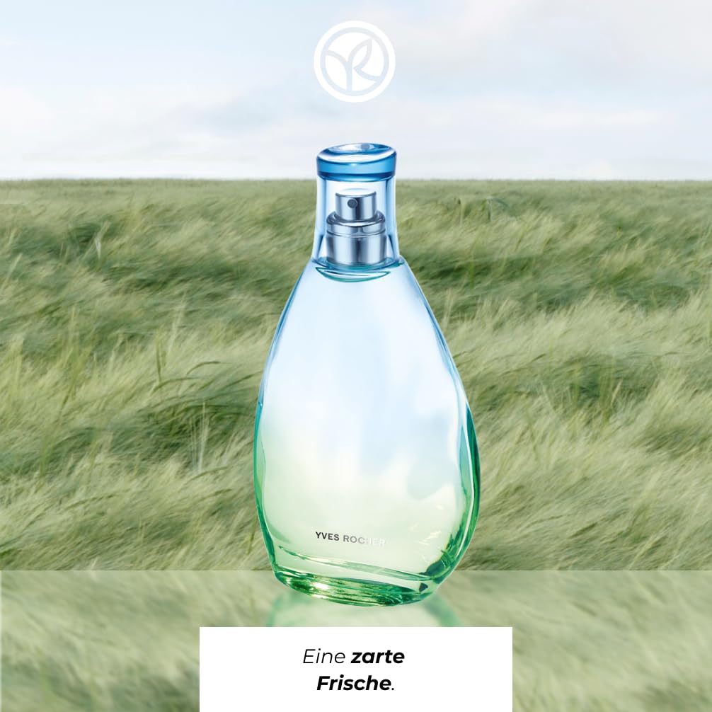Yves Rocher NATURELLE - Eau de Toilette Damen - Frische Bergamotte, Jasmin und Zeder - Natürlich erfrischender Duft für jeden Tag - 75 ml