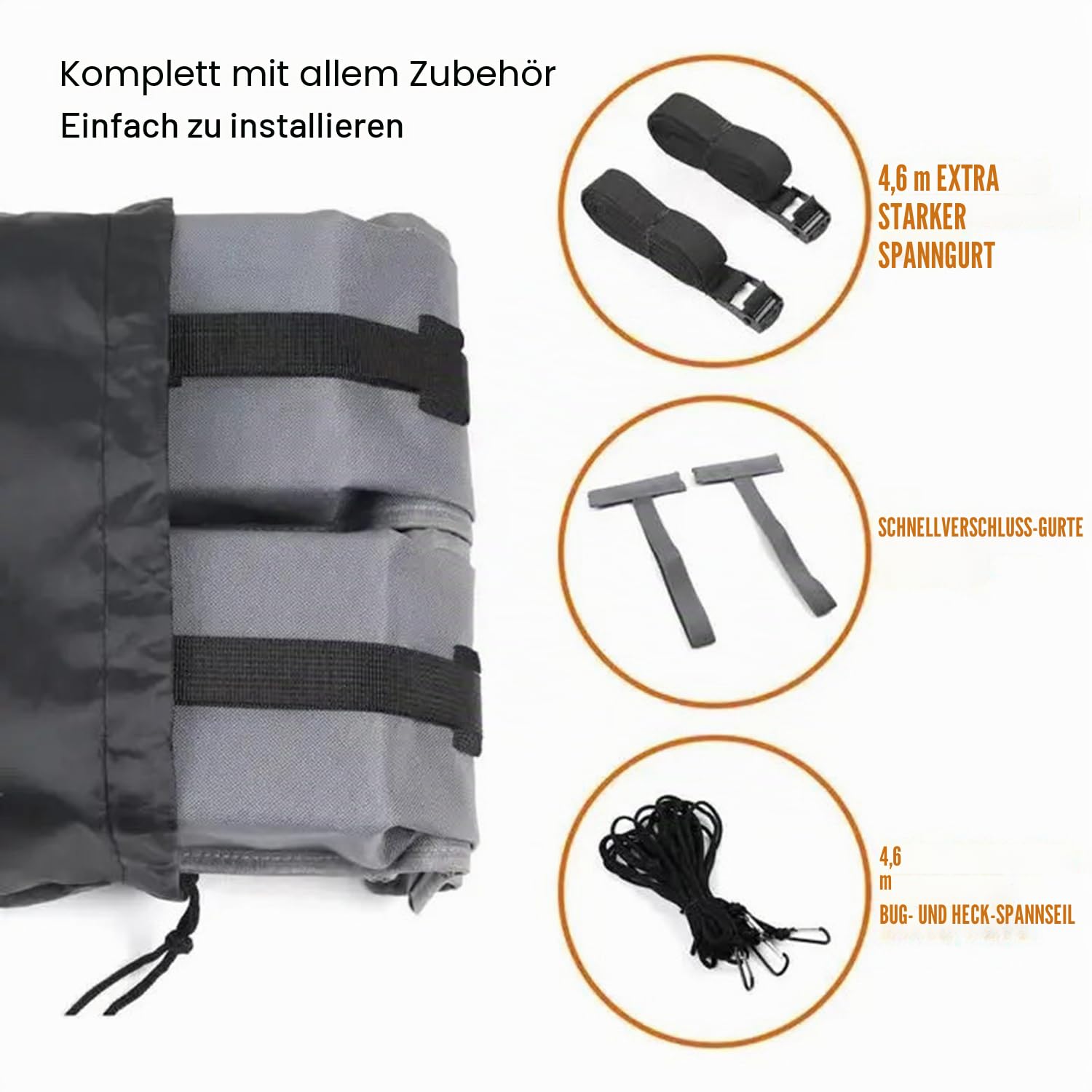 Universal Dachgepäckträger Für Autos,Weiche Dachträgerpolster Soft Für Surfbrett,Ür Surfbrett,Snowboard,Sup,Kajak,Kanu,Mit 4 Zurrgurten,2 Haubenschlaufen(Verwendung Ohne Querstange)