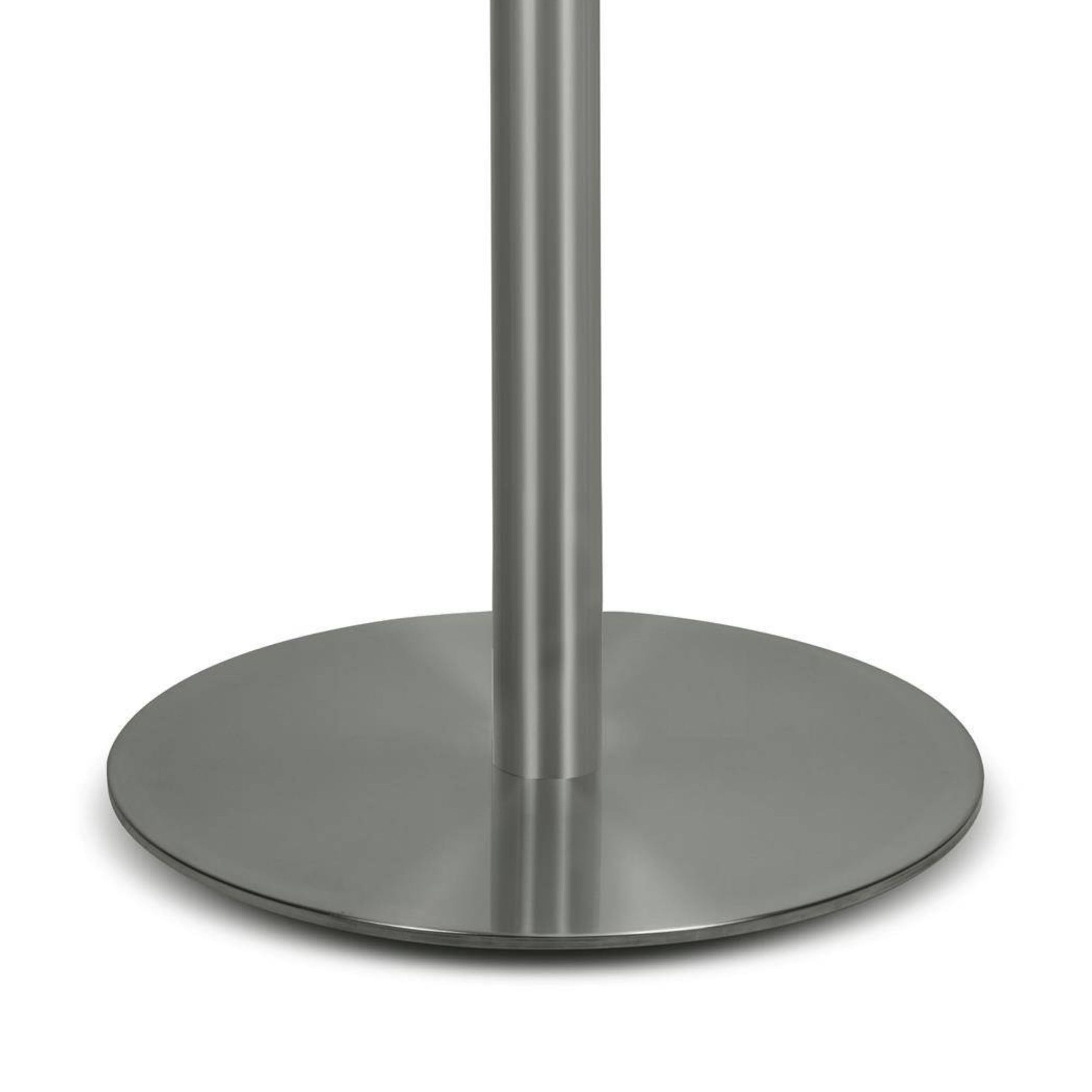 Stehtischgestell Tischbein Edelstahl | Premium | PD7586inox/110 | INOX | Stehtisch | Höhe 108 cm | 26 kg | max. Tischplattengröße Ø 90 cm