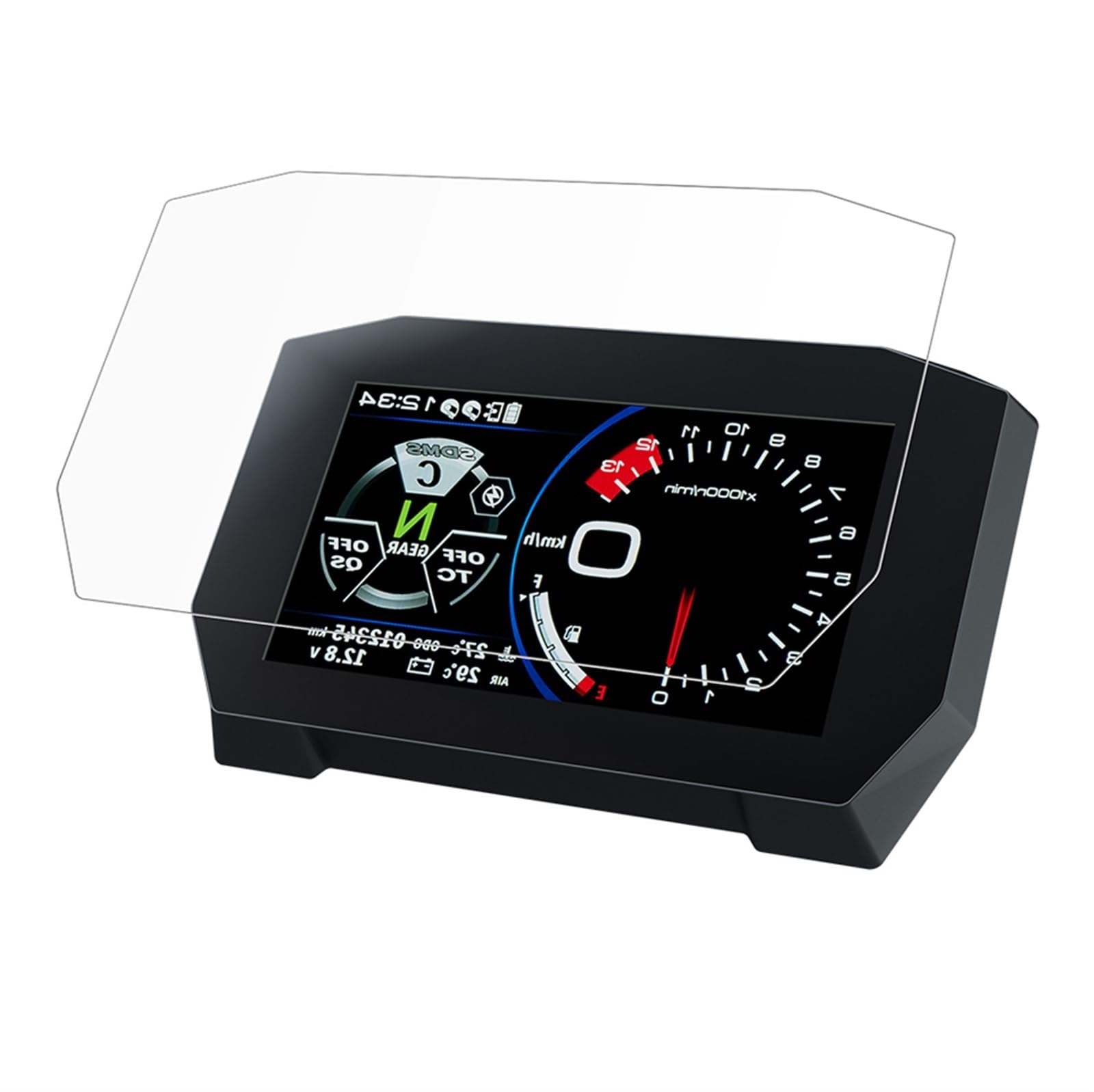 Film d'instrument de protection de tableau de bord moto GSX-S1000GT écran de grappe