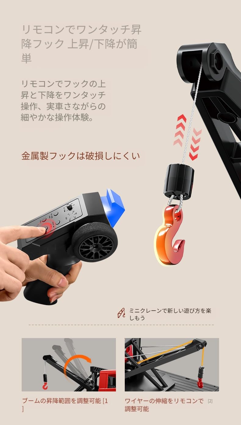 Amazon.co.jp: ラジコンクローラー 1:12 ランドクルーザー 2.4G MN-82T