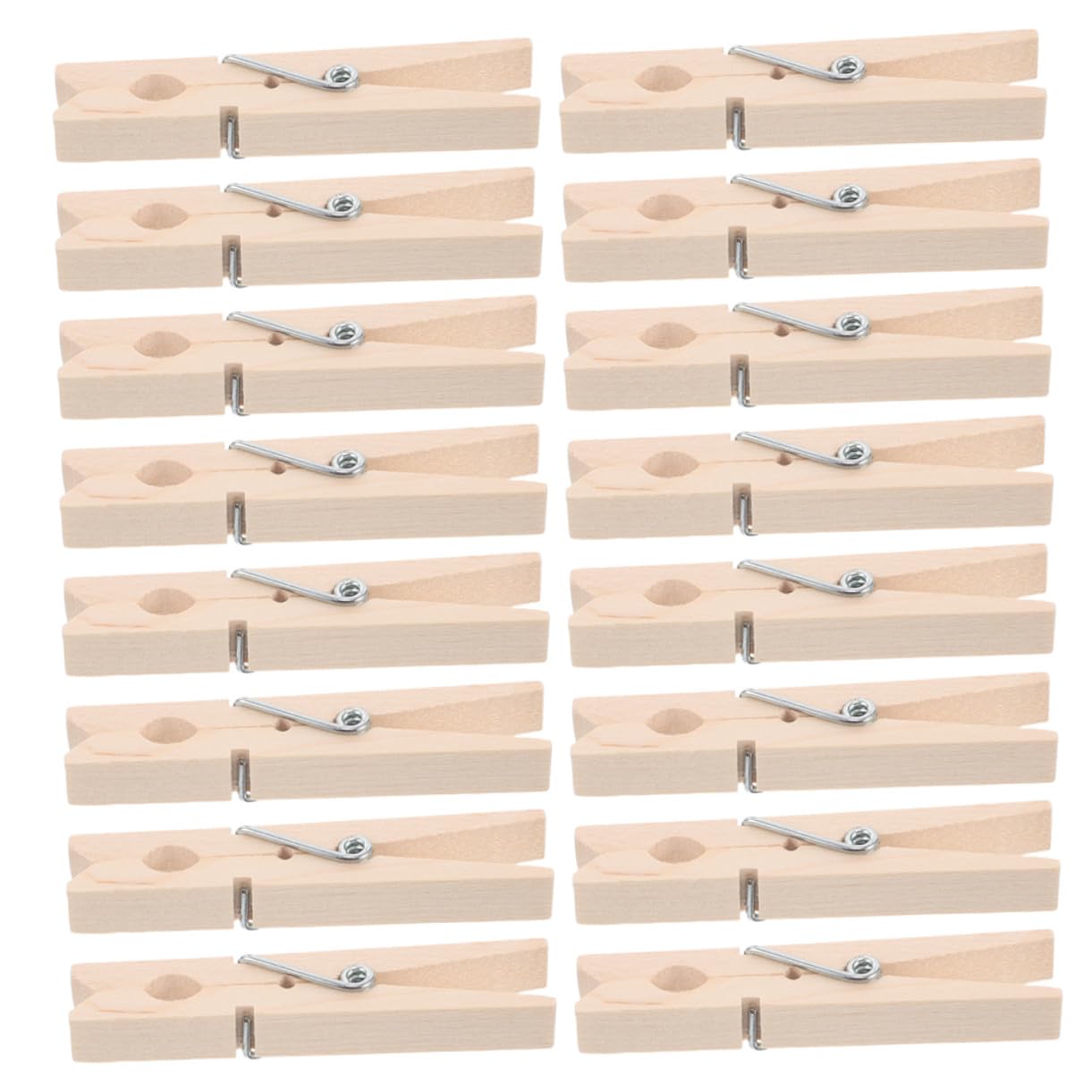 Hemobllo 150piezas Pinzas de Madera Ropa Pinzas Multifunción Antideslizantes Resistentes al Viento para Colgar Fotos o Calcetines para Interiores y Exteriores