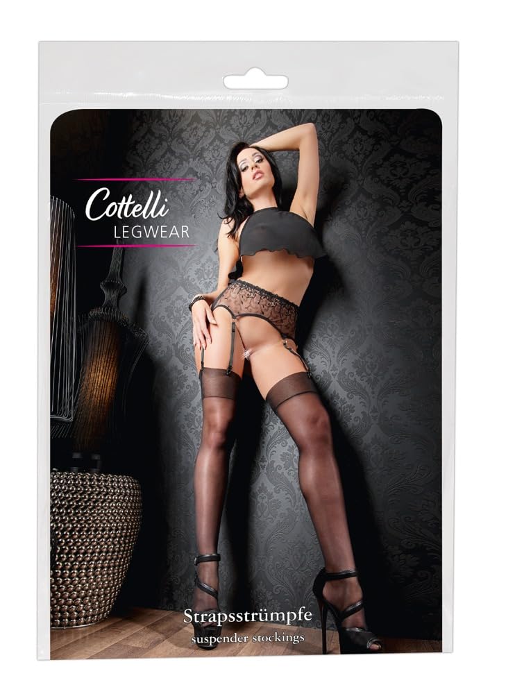 Cottelli Legwear Women Stockings Black 4
