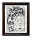 Dictionary Art Print - Alice and Cheshire Cat - Printed on Recycled Vintage Dictionary Paper - 8"x11" - Mixed Media Poster on Vintage Dictionary Page
