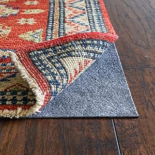 RUGPADUSA, RugPro, 4'x6', 1/16" Thick, Felt and Rubber, Ultra Slim Non-Slip Rug Pad