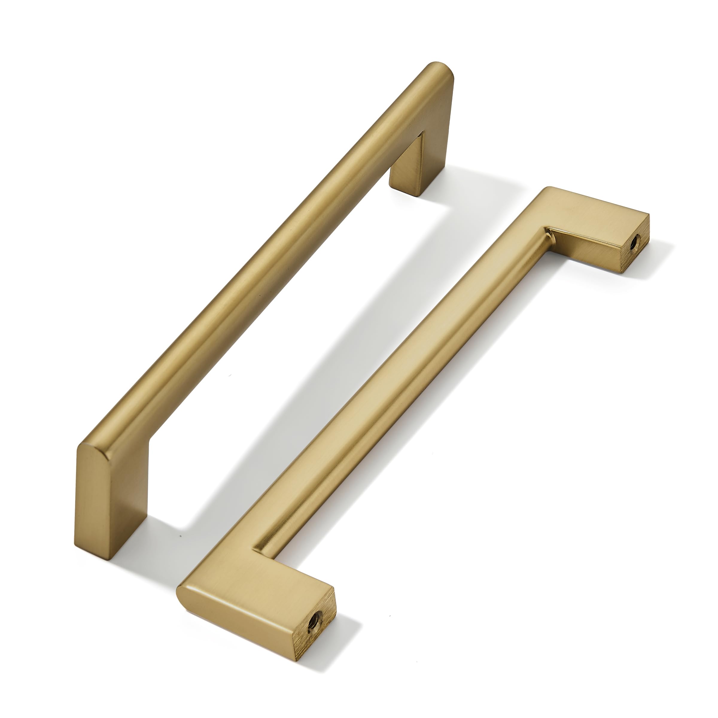 KHTUMEWARE-80296 Champagne Bronze Cabinet Pulls CTC 5 in (128 mm) 10-Pack