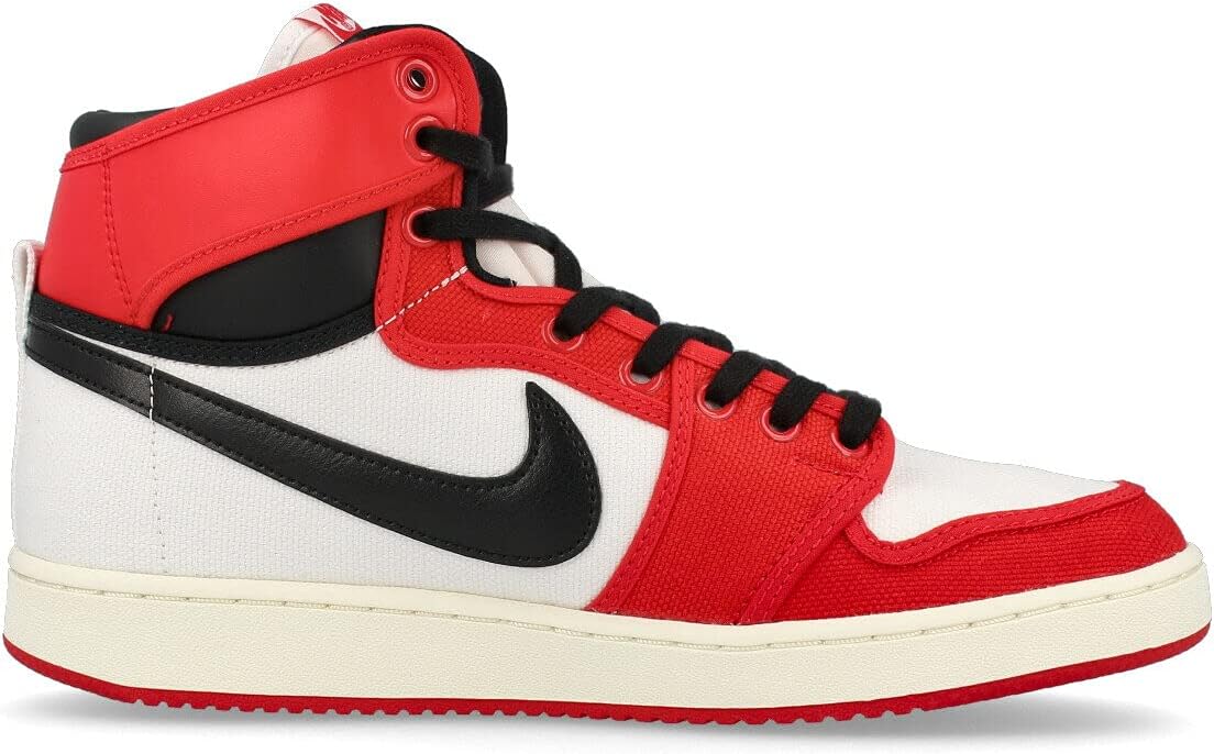 Amazon.co.jp: [Nike] AIR JORDAN 1 KO WHITE/RED/BLACK Men's