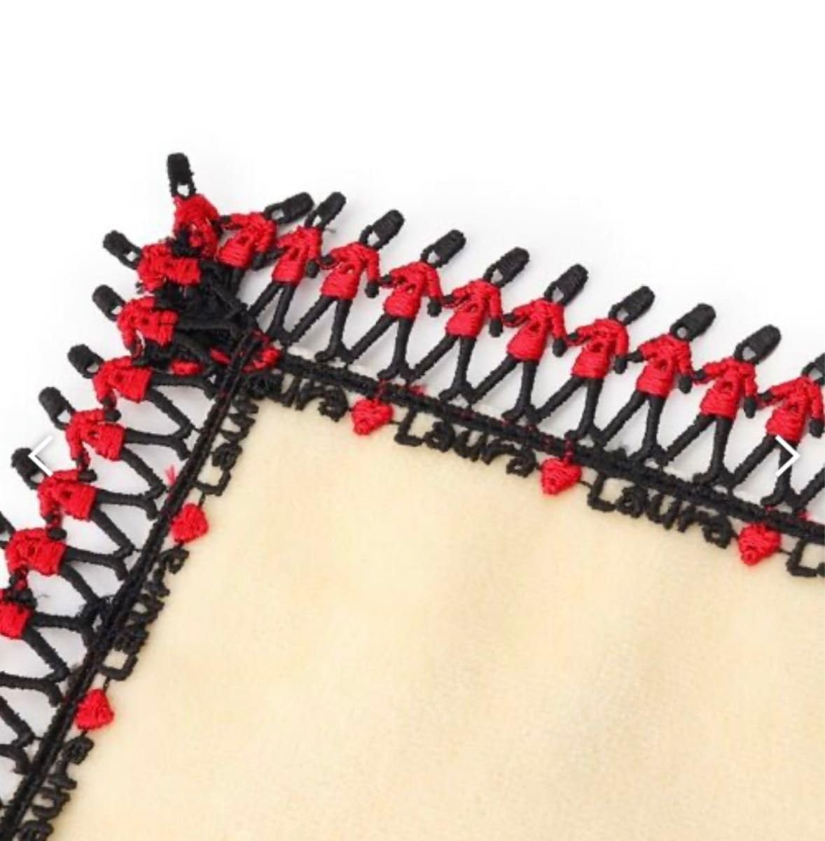 新品【近沢レース×ローラアシュレイ】バッキンガム宮殿 タオルハンカチ 近衛兵 LAURA ASHLEY（ローラ アシュレイ）× 近沢レース店とのコラボ