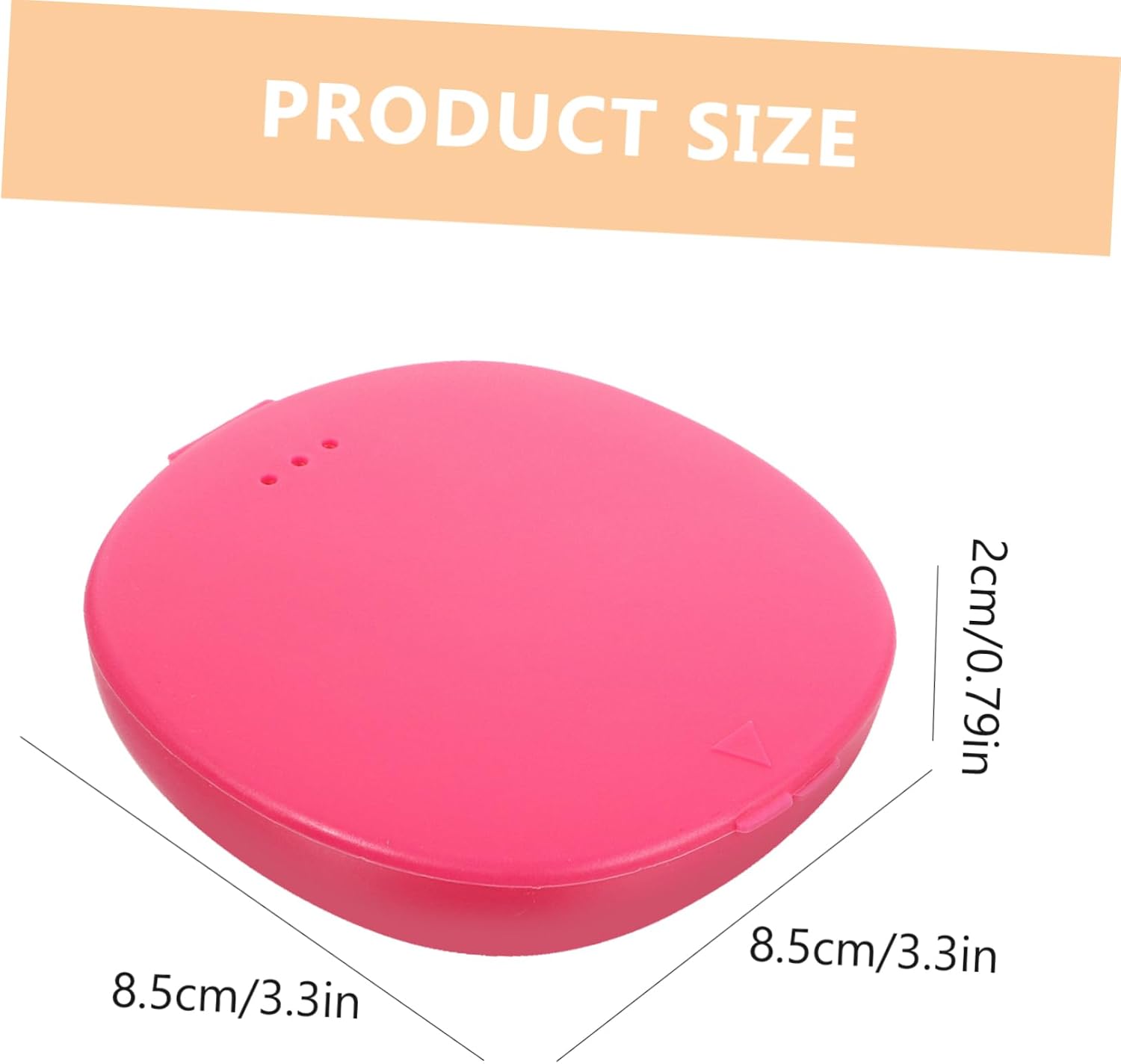 FOMIYES 2pcs Silicone Storage Box for Cups Portable and Lightweight Design Easy Travel and Personal Items