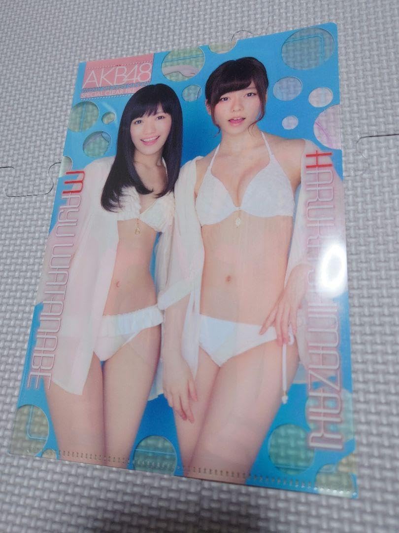 Amazon.co.jp: AKB48 渡辺麻友 島崎遥香 クリアファイル クリア