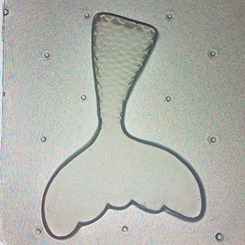 Flexible Resin or Chocolate Mold Mermaid Tail 2.25