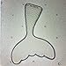 Flexible Resin or Chocolate Mold Mermaid Tail 2.25" Length X 1/4" Deep