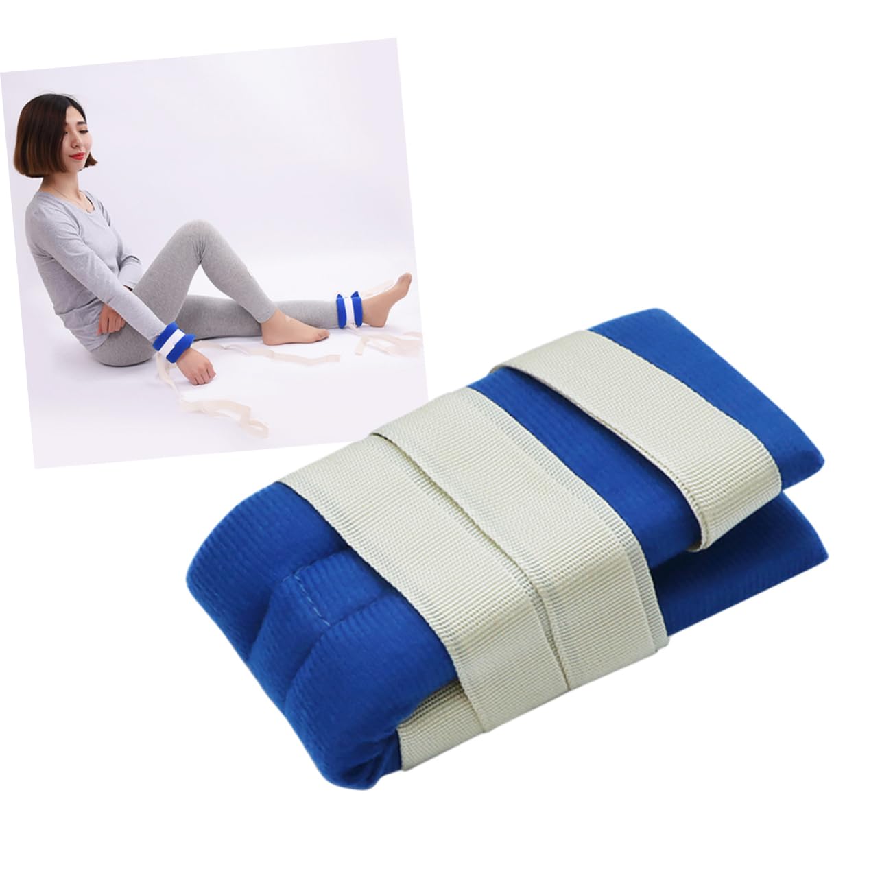 TOVINANNA Medical 1 Pair Sponge Holders for Arm Leg Constraints Quick Release Band