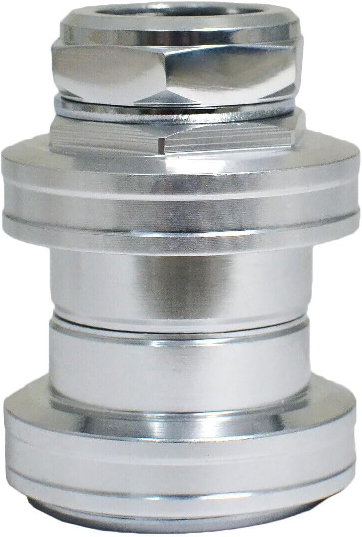 YST Old School BMX 1" Threaded Bike Headset 32.7 Cups 26.4mm, Silver, YT2885