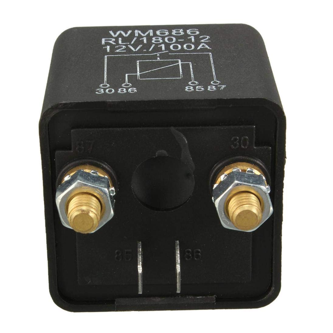 Mintice 5 X 12V 30A 12V Auto Relè 4Pin Veicolo Automobile Fusibile Relè Interruttore Elettrici Avviamento Pompa Carburante Fan Spst Impermeabile