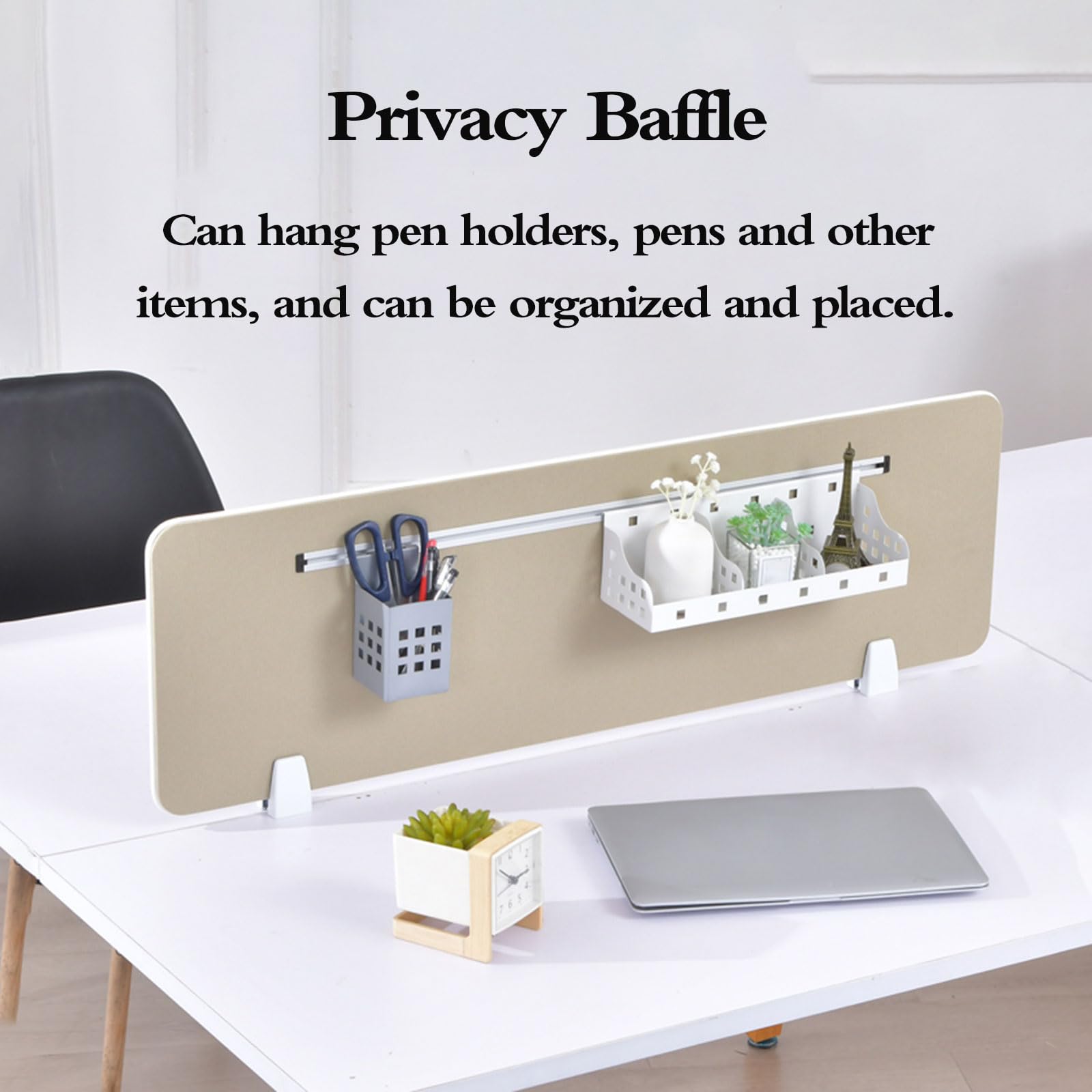 Cloison de Bureau Portable pour réduire Le Bruit et préserver l'intimité. Cloison Acoustique pour Bureaux, bibliothèques et salles de Classe. Conception Durable minimisant Les Distractions v