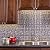 FASÄDE Traditional Style/Pattern 1 Decorative Vinyl Backsplash 15 sq ft Kit in Crosshatch Silver