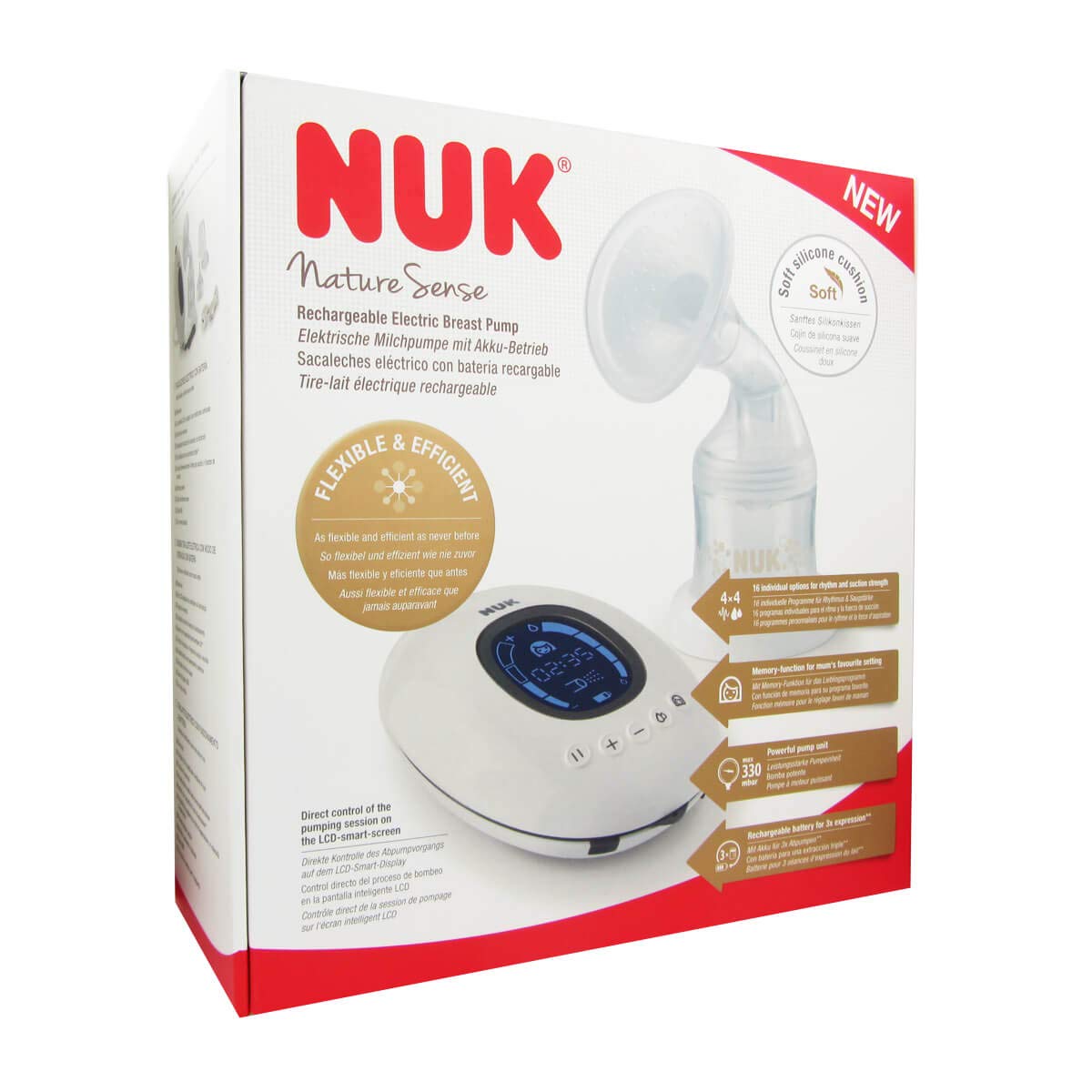 Nuk 10252130 Tiralatte Elettrico Nature Sense