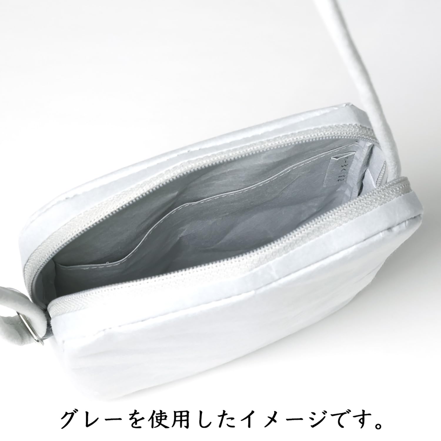 Amazon.co.jp: SIWA 紙和 スクエア ブラック ポシェット ショルダー 