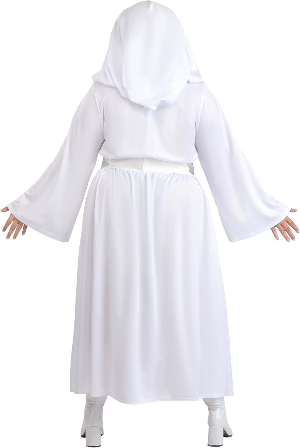 Jazwares Plus Size Princess Leia Costume for Women - Officially Licensed Premium Star Wars Cosplay Outfit