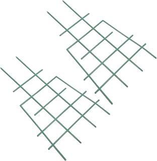 NUOBESTY 2pcs Lattice Plant Trellis Support for Indoor Outdoor Potted Vining Plants Compact Garden Rack for Climbing Flowers Vegetables Tomatoes