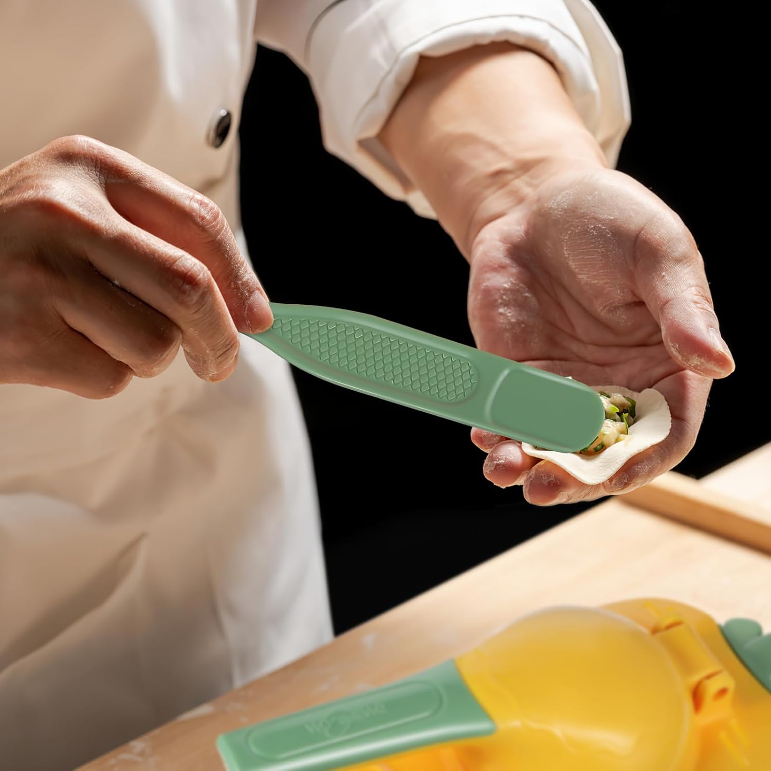 3 Pcs Skin Press Home Tools Dough Press Maker Para Dumpling Making Tool Pie Dumpling Press Molds Flour Tortilla Dumpling Skin Molds Pastry Press Maker Rice Press Tool Automatic Pp