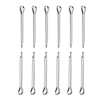 Vista 8 de Pasadores de clip de chaveta de 0.039 in x 0.394 in (DXL), paquete de 30 - Bueno para maquinaria - Sujetadores de horquilla de acero inoxidable 304