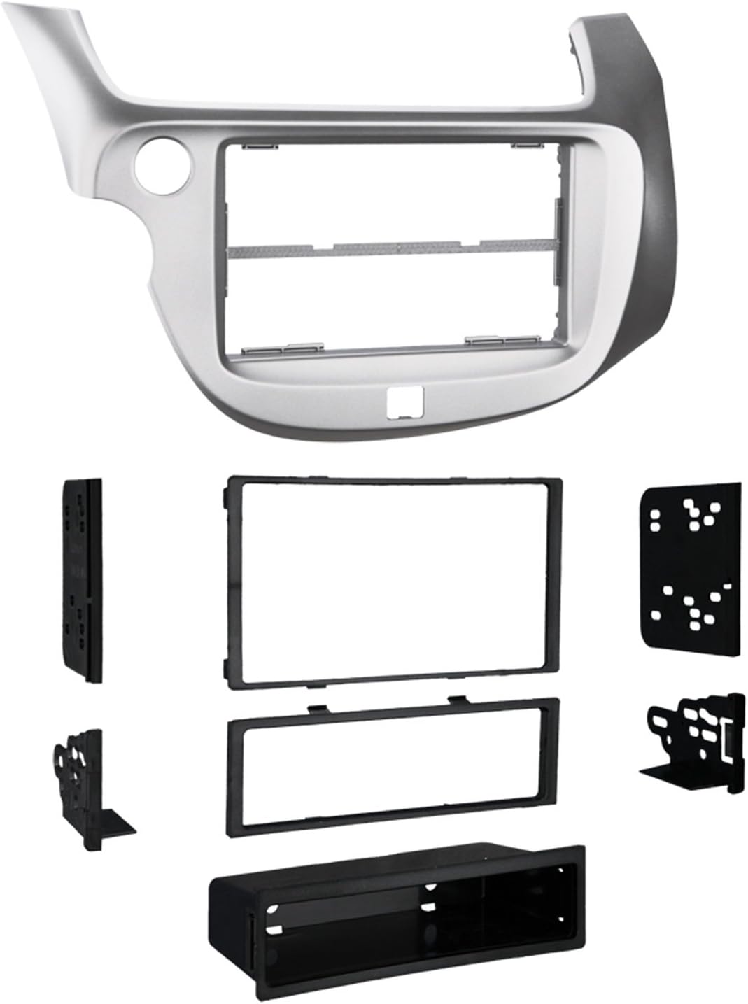 Metra 99-7877S Honda Fit 2009 DIN and DDIN (Silver)