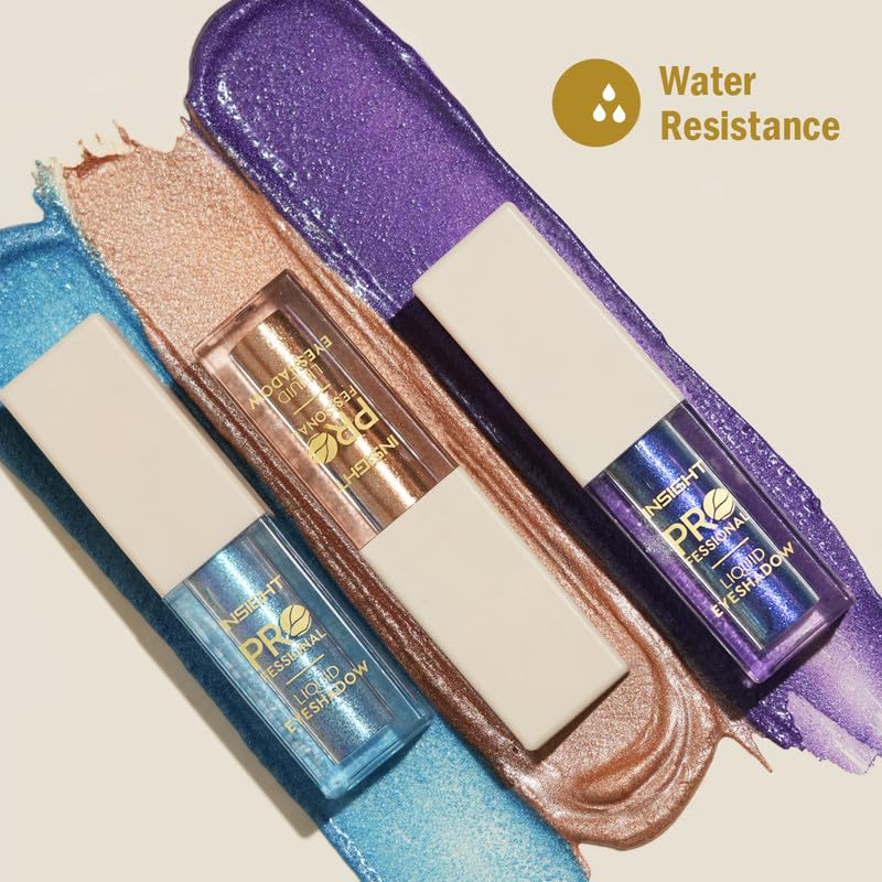 Image of INSIGHT Professional Liquid Eyeshadow - (Medusa) | Light Weighted Formula | Infused with Skincare Ingredients | Water Resistant Pigment | High Shine Shimmers (5g)