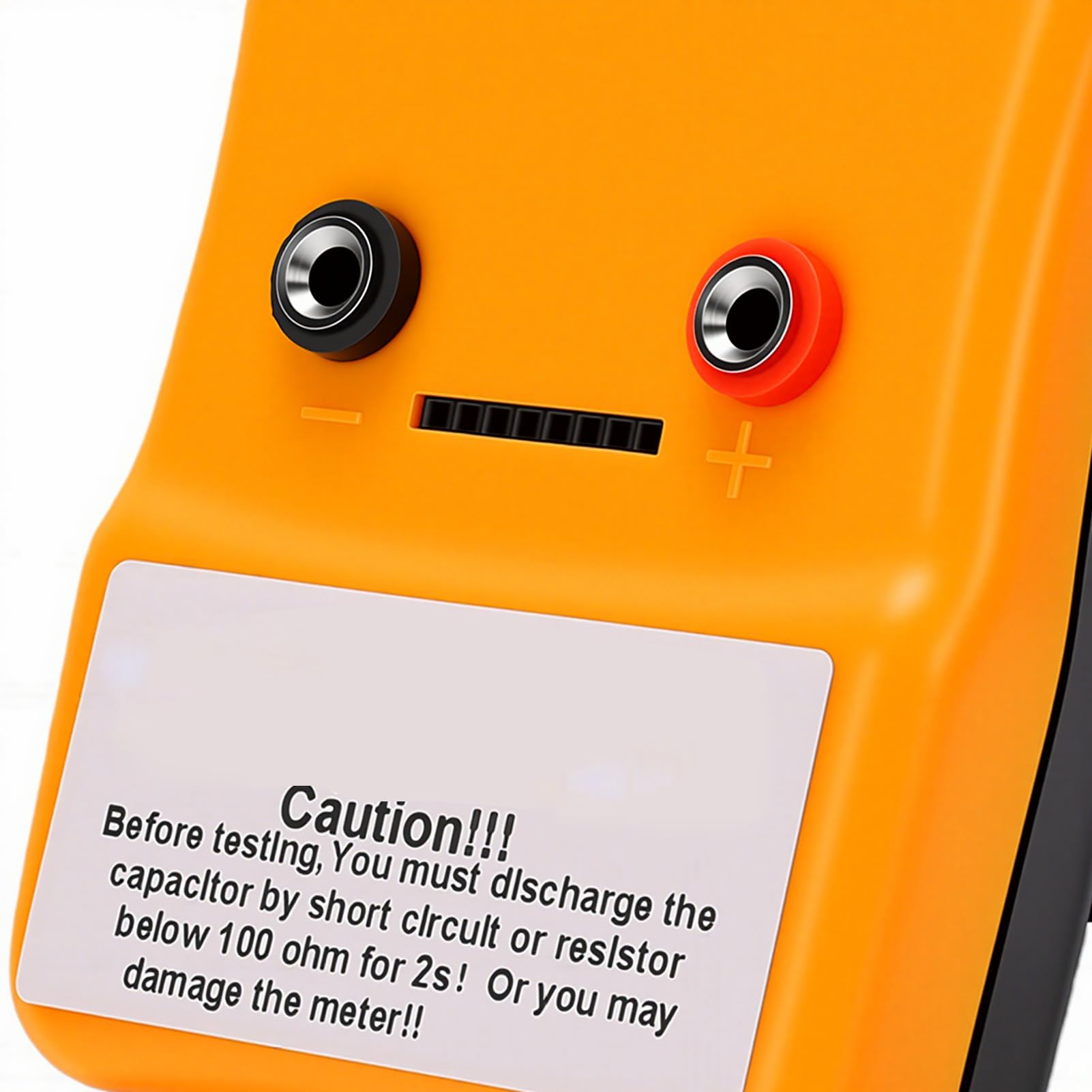 Karlak Tester Digitale per Condensatori con Letture Accurate e Display LCD Chiaro per Riparazioni HVAC e Diagnostica Elettronica