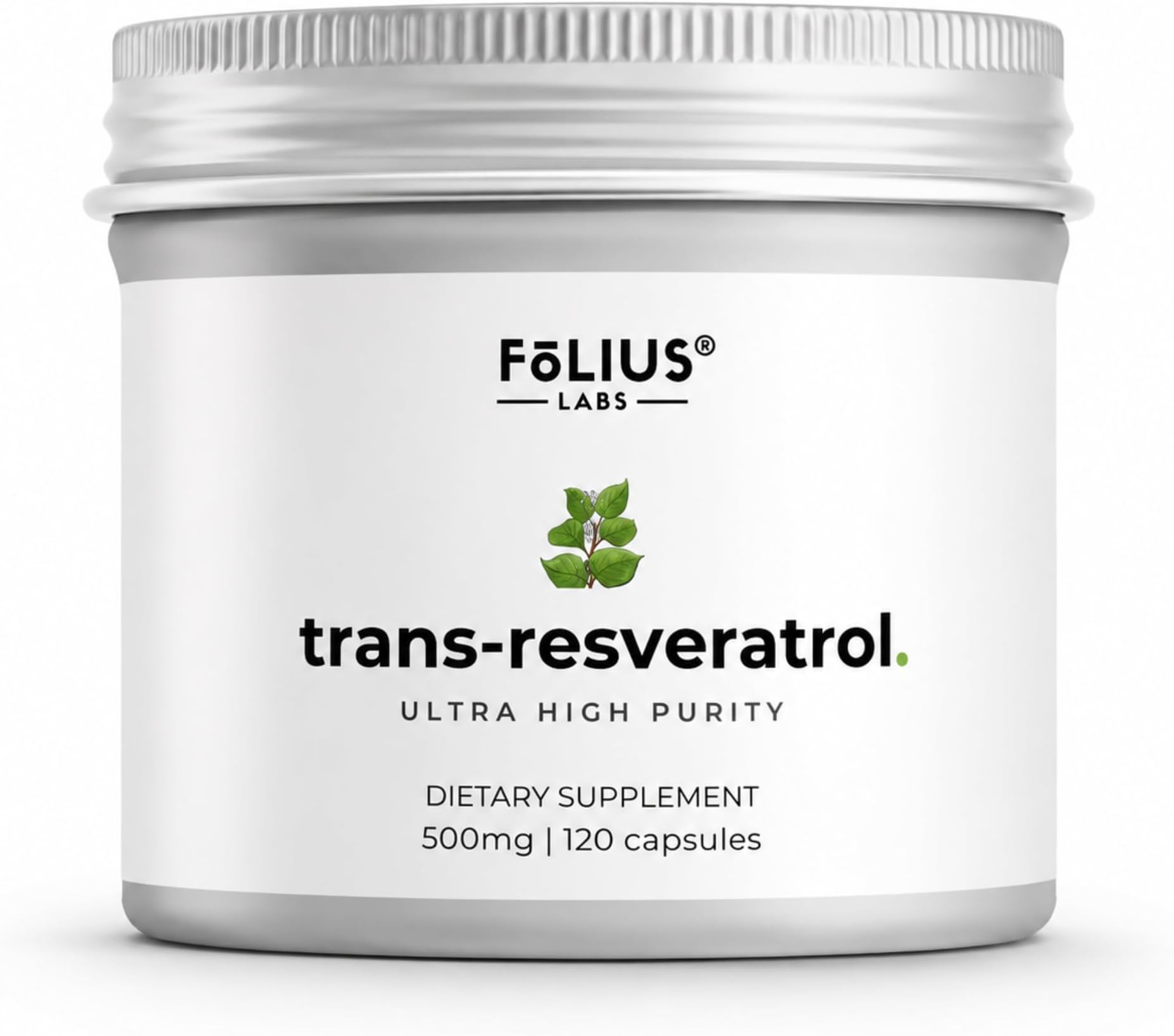 Ultra High Purity Resveratrol Capsules - 99% Trans-Resveratrol | 500mg | Japanese Knotweed Extract | Support Immunity, Support Healthy Aging | Reservatrol Supplement - 60 Veg Capsules
