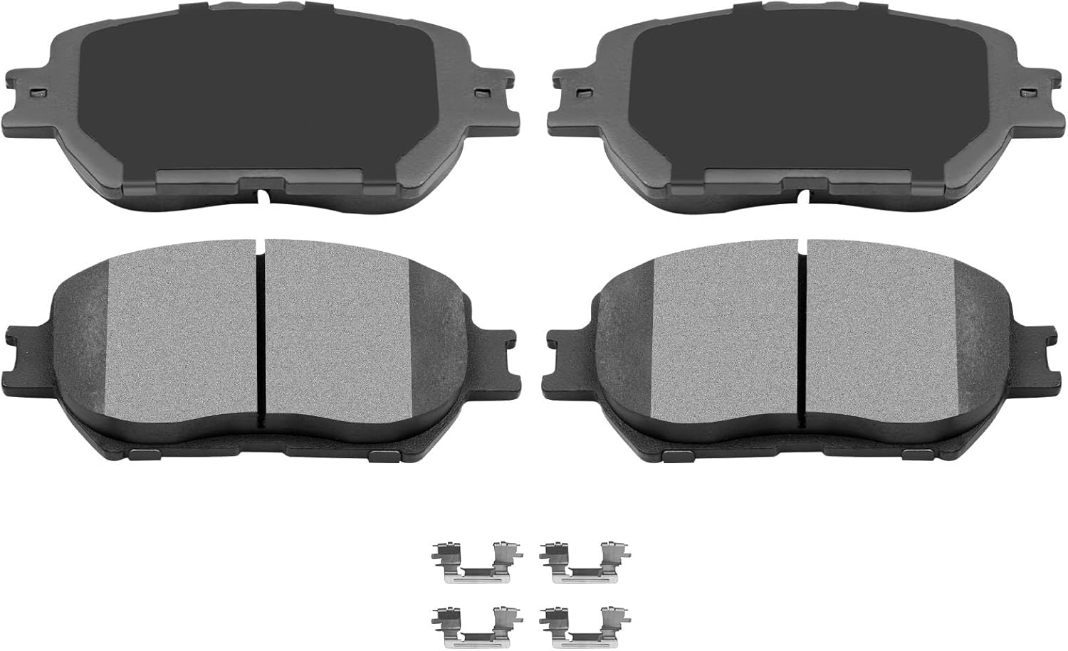 AUTOMUTO 4PCS Front Ceramic Disc Brake Pads Set D908 For Lexus GS300 2006,For Lexus IS250 2009-2015,For Toyota For Camry 2002-2006