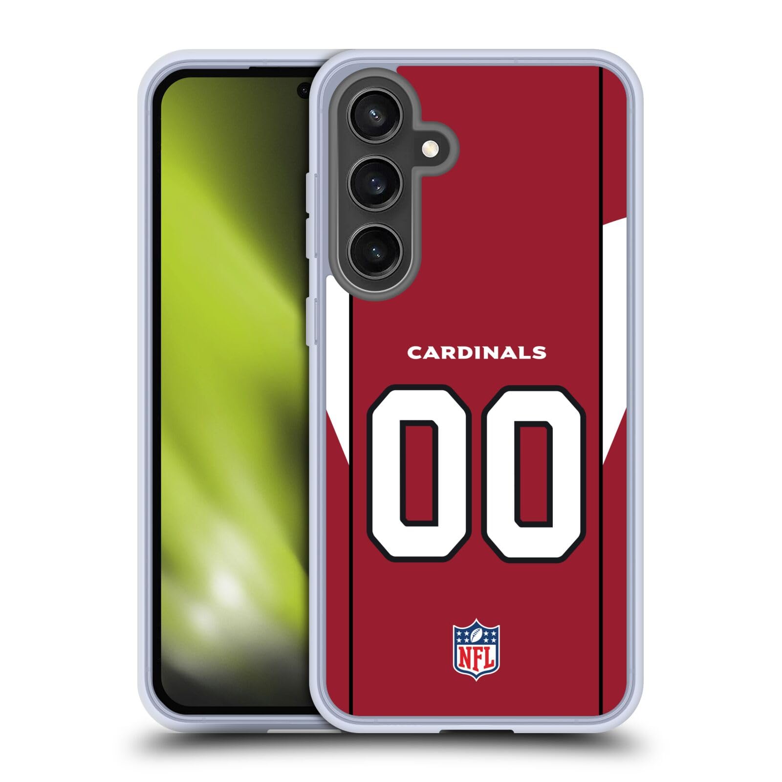 Coque Arizona Cardinals Samsung S24 FE pour éviter les rayures avec numéro personnalisable - 8