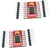 2pcs Dual Motor Driver Module 1A TB6612FNG for Arduino Microcontroller Domestic Shipping