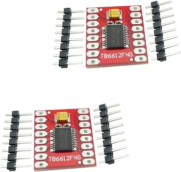 2pcs Dual Motor Driver Module 1A TB6612FNG for Arduino Microcontroller