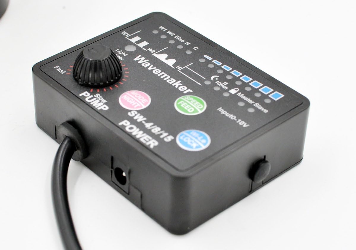 Jebao SW4 Propeller Water Pump Wave Maker with Controller and Magnet Mount
