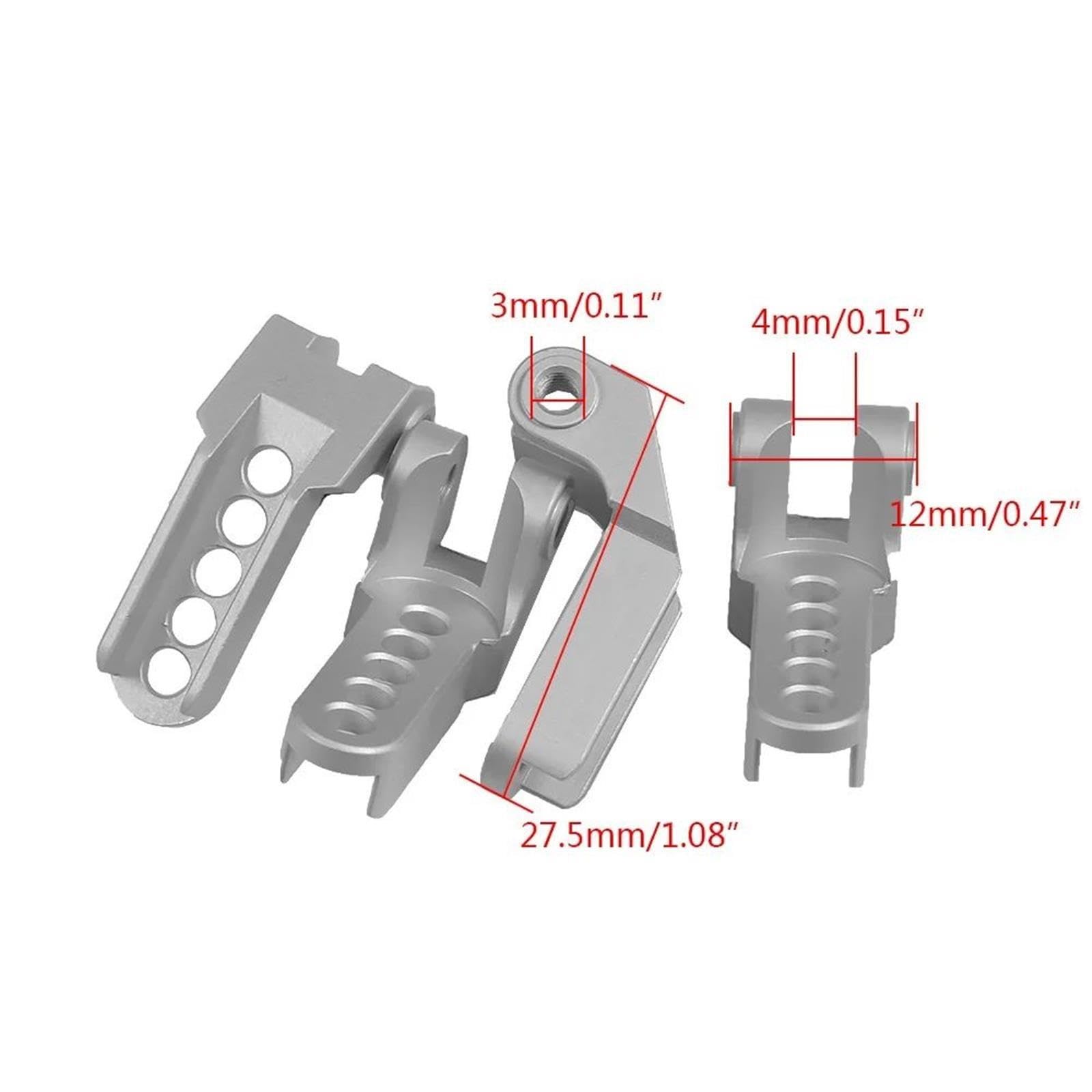Piezas Accesorios Actualización Montaje Choque RC para TRX4 1/10