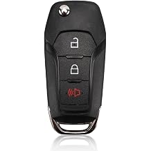 Flip Key Fob Replacement Keyless Entry Remote Compatible with Compatible with 2015-2020 Ford F150 2017-2022 F250 F350 Ecosport Explorer Ranger Bronco for N5F-AO8TAA