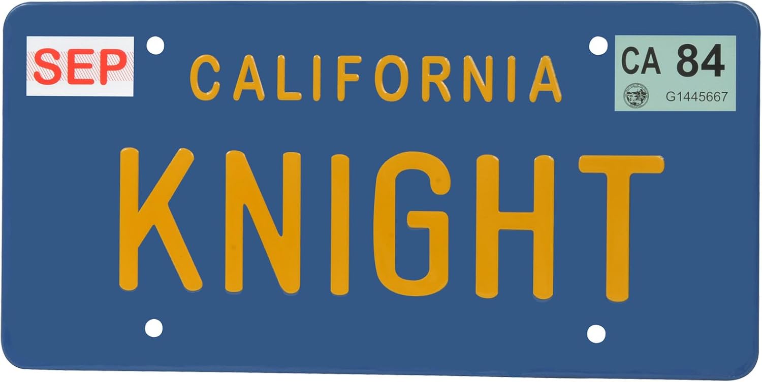 Diamond Select Toys Knight Rider: Knight License Plate Replica