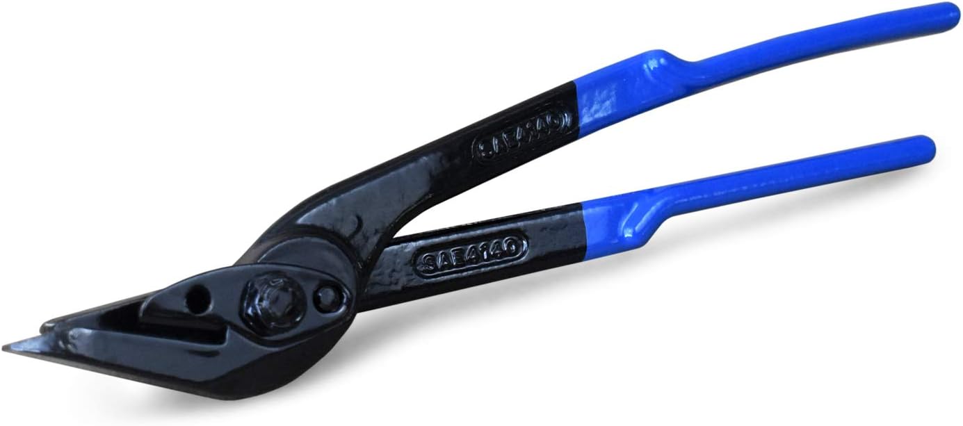 IDL Packaging H-230 Strapping Cutter for Steel & Polyester (PET) & Polypropylene (PP) Banding from 3/8" to 1 1/4" Width and up to 0.044" Thickness – Heavy-Duty Best-in-Class Tool with Wide Blades