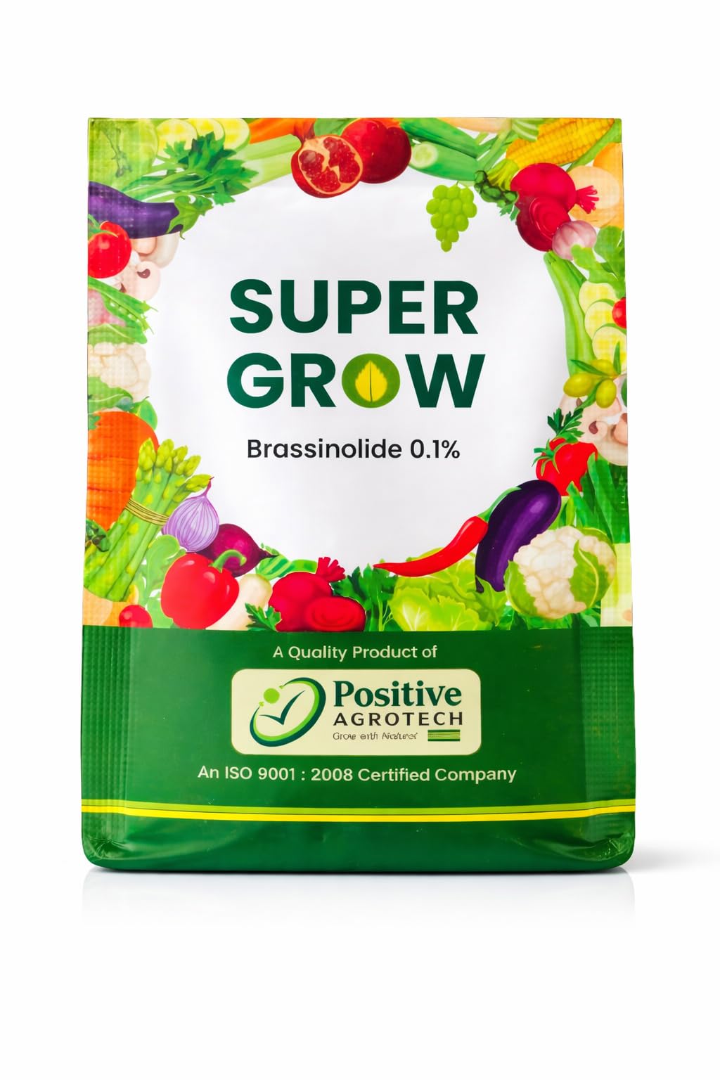 Super Grow Brassinolide Plant Growth Promoter 10g Powder for Home Garden, Fruits, Vegetables & Flowering Plants-image-1