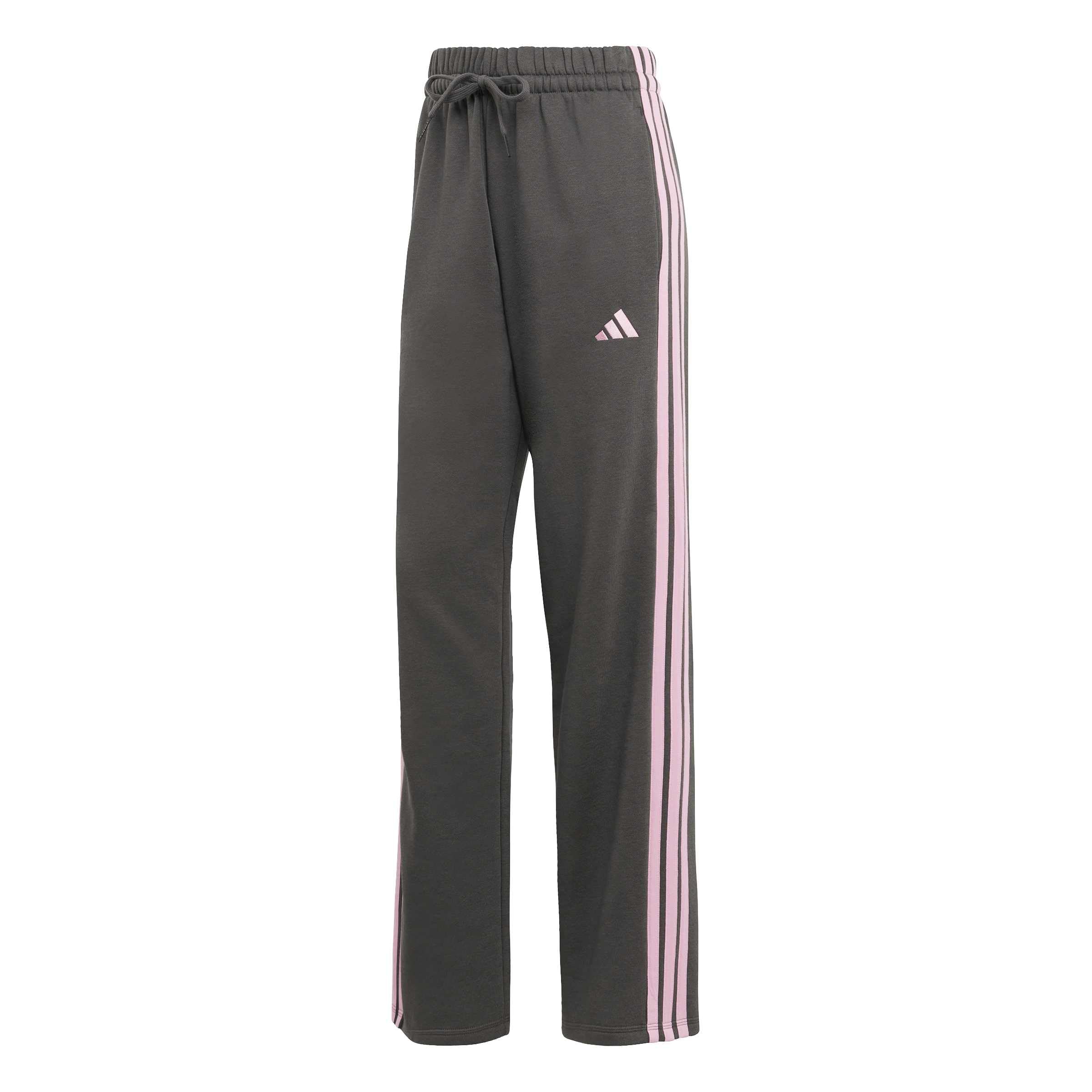 adidas Essentials 3-stripes Open Hem Fleece Pants Pantaloni da golf Donna