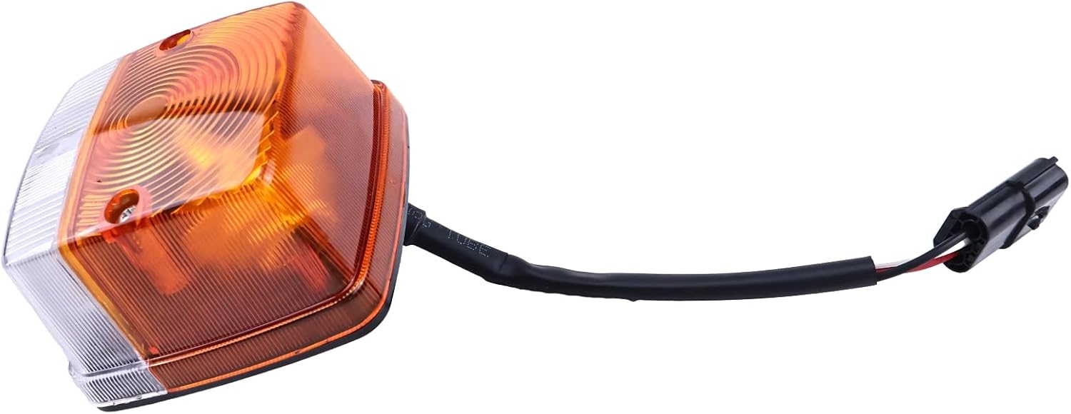 12V Turn Signal Light 6665727 Compatible with Bobcat 5600 5610 450 453 751 753 763 773 853 863 864 873 863 S130 S150 T190 S175 S185 S205 T250 T300 Skid Steer Loaders