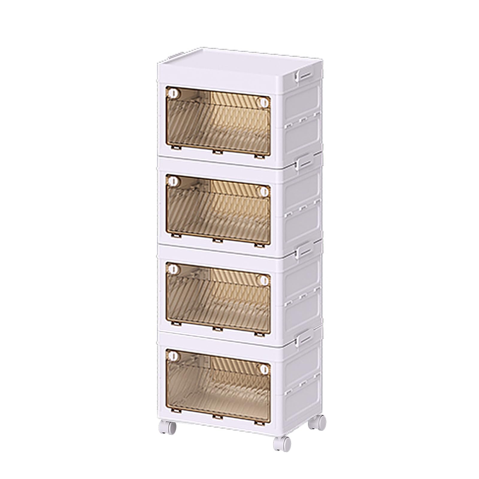 Armoire pliante pour chambre et studio avec cubes de rangement