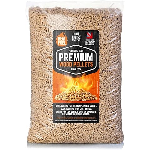 10kg Premium Heating Fuel Biomass Stove Natural Wood Pellets Chemical, Free and Odourless Wooden Pellets 6mm - ENPLUSA1 Standardagents Cover