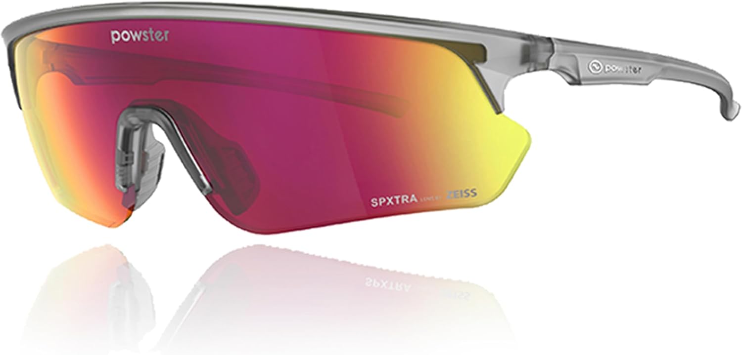 Powster Sport Sunglasses For Running Cycling Fishing UV Protection Sunglasses TR90 Lightweight Goggles For Men Women