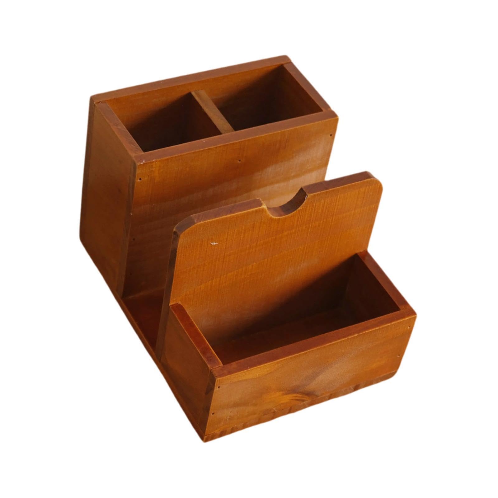 Organiseur de bureau en bois polyvalent rangement trieur de table