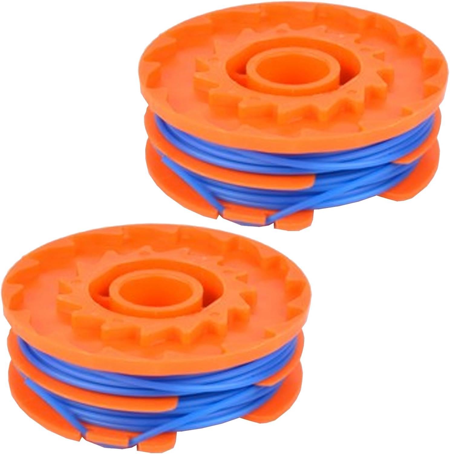 SPARES2GO Ersatz-Schnurspulen Für McGregor Rasentrimmer – 2 Stück, 2,5 M Faden